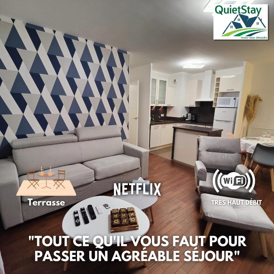 Quietstay 20' Paris, Connected Avec Terrasse Apartment Massy (Essonne)